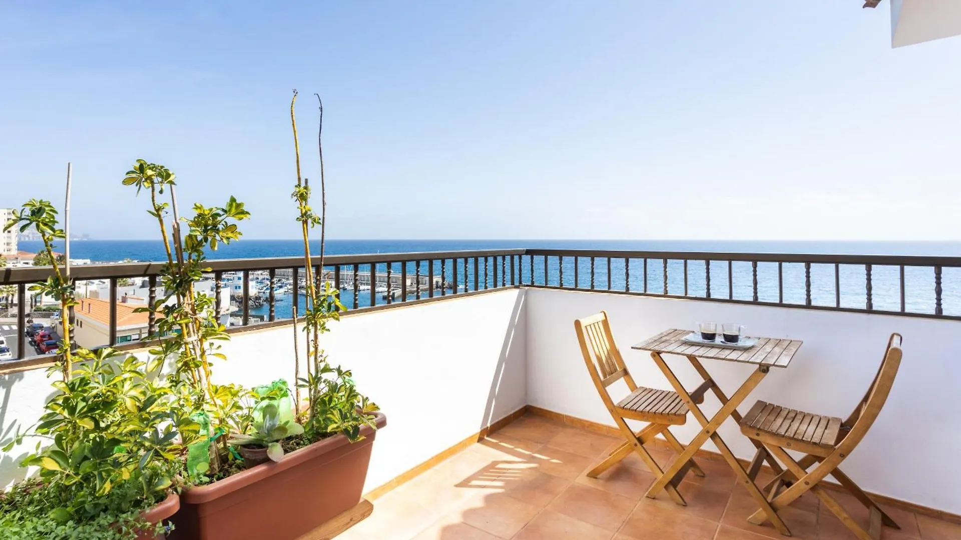 Okstay - Atico Con Terraza Y Vistas Al Mar Канделария Апартаменты